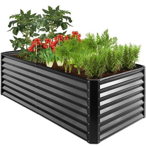 metal planter boxes near me